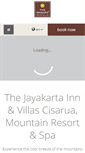Mobile Screenshot of cisarua.jayakartahotelsresorts.com